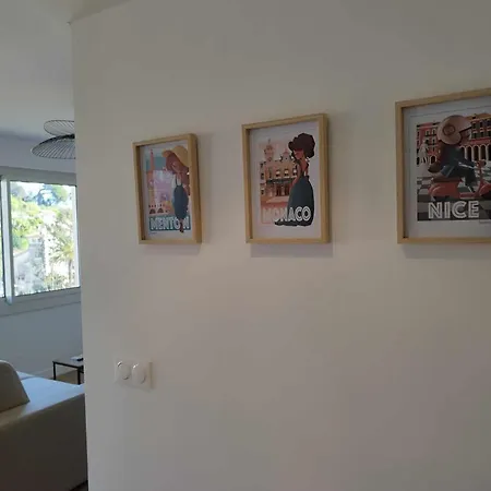 Moderne - Confort - Climatisation - - Soleil- Appartement Menton