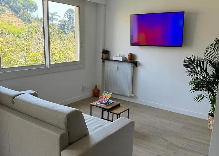 Appartement Moderne - Confort - Climatisation - - Soleil- Menton