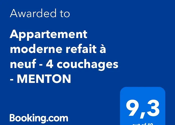 Daire Moderne - Confort - Climatisation - - Soleil- Menton